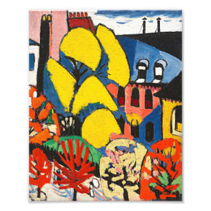 Foto Sayen - Árvores, pintura colorida,