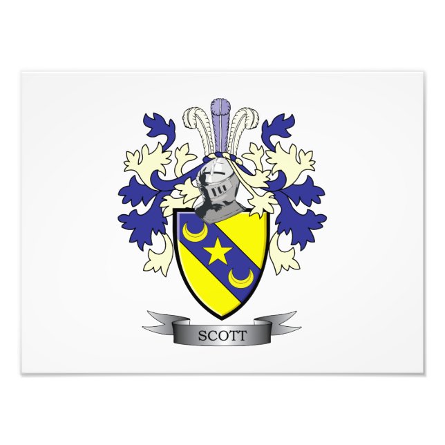 Foto Scott Family Crest Casaco de Armas (Frente)