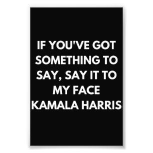 Foto Se você tem algo para dizer na minha cara