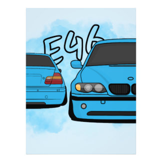 Foto Sedã Esportivo Europeu Azul Fã de Carros de Desenh