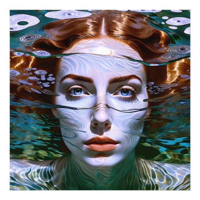 Foto "Segurando Minha Respiração" - Mulheres Na Água (Frente)