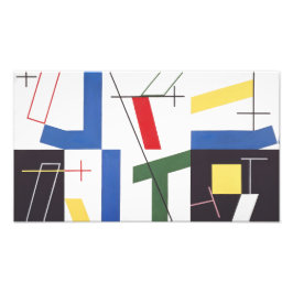 Foto Seis espaços com cruzamentos | Sophie Taeuber-Arp 