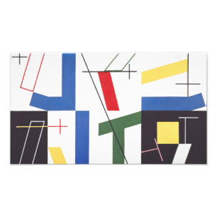 Foto Seis espaços com cruzamentos   Sophie Taeuber-Arp 