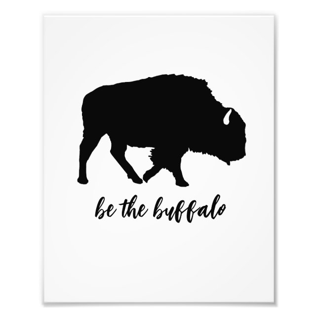 Foto Seja a Silhouette de Buffalo (Frente)