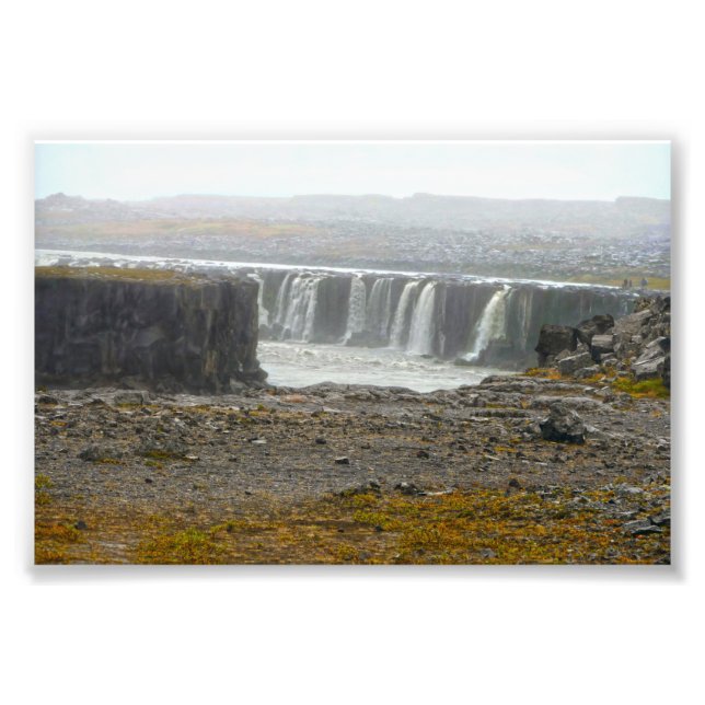 Foto Selfoss, Waterfall, Jökulsárgljúfur Park, Islândia (Frente)