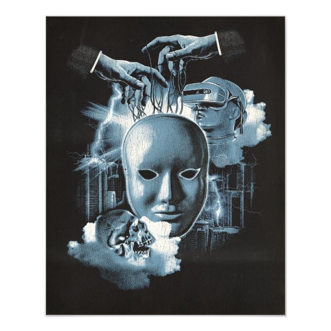 Foto Sem Fato - Design de Streetwear de Gótico Técnico (Frente)