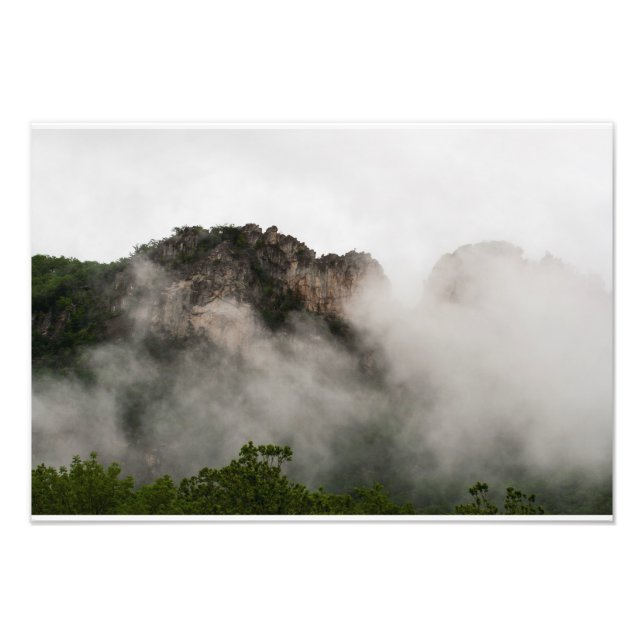 Foto Seneca Rocks, Virgínia Ocidental (Frente)