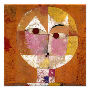 Foto Senecio (Baldgreis) (1922) por Paul Klee