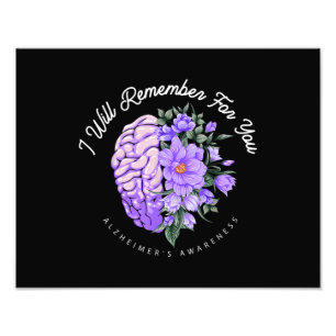 Foto Sensibilização do Alzheimer Eu lembrarei por voc