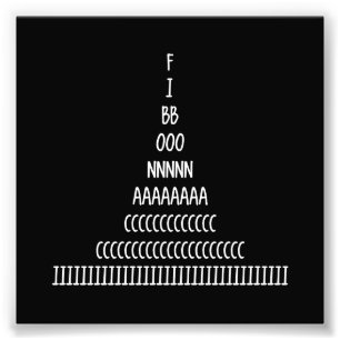 Foto Seqüência de Fibonacci