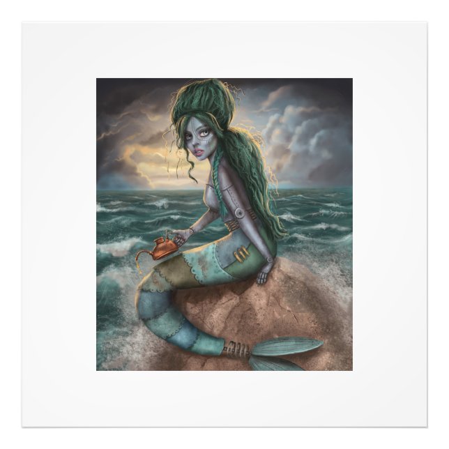Foto Sereia Steampunk (Frente)