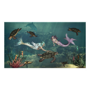 Foto Sereias nos primaveras da tartaruga
