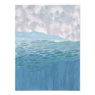 Foto Serene Ocean Waves