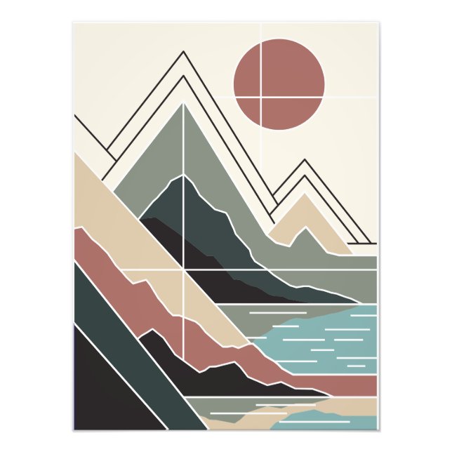 Foto Serene Peaks (Frente)