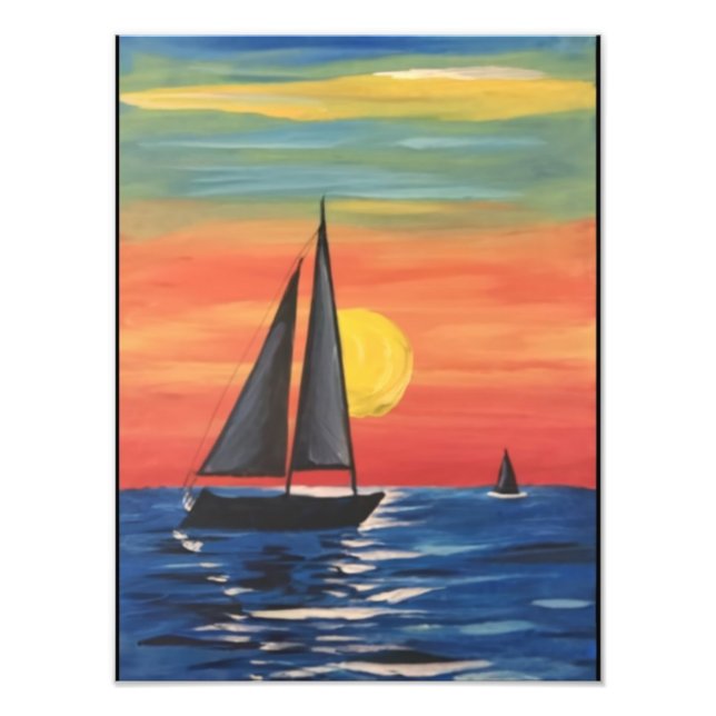 Foto Serene Sails ao Sunset (Frente)