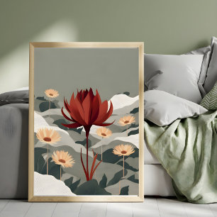 Foto Serenidade do Lotus Vermelho
