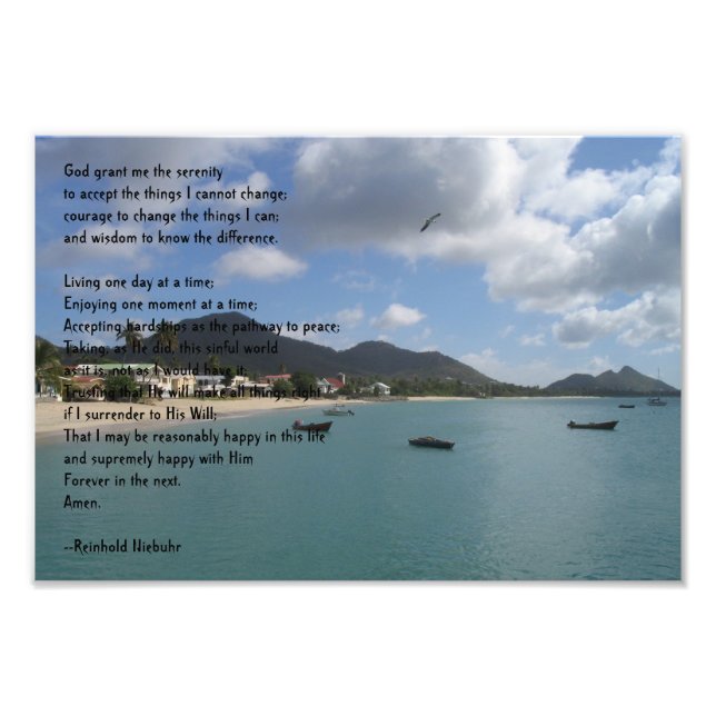 Foto Serenity Prayer (Frente)