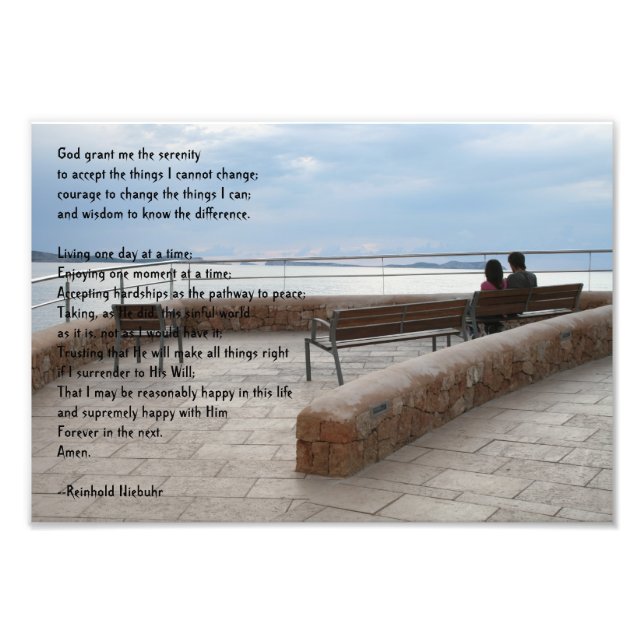 Foto Serenity Prayer (Frente)