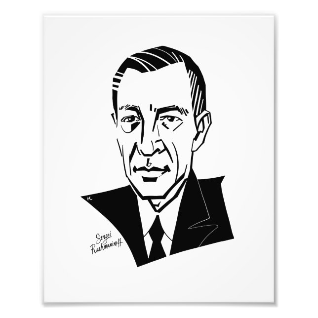 Foto Sergei Rachmaninoff (Frente)