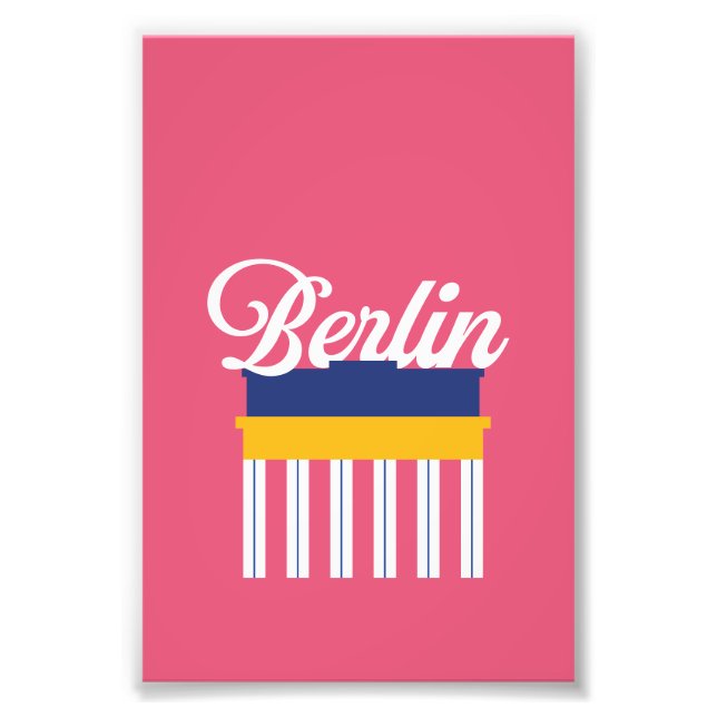 Foto Série Berlin Poster (Frente)