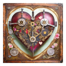 Série Steampunk Coração Vermelho Buff