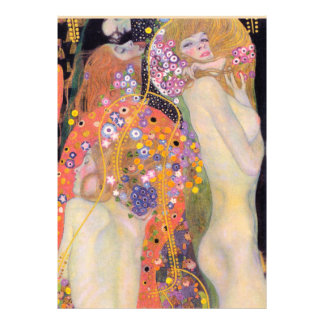 Foto Serpentes de Água, Gustav Klimt