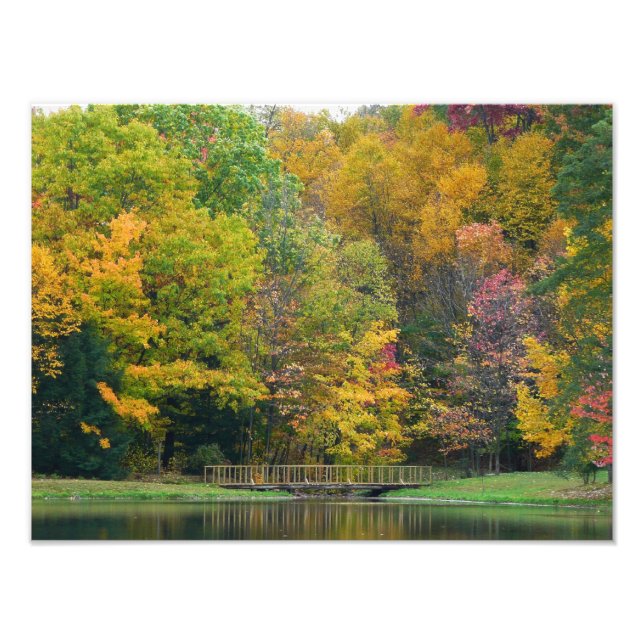 Foto Sete Primaveras Call Bridge II Autumn Landscape (Frente)