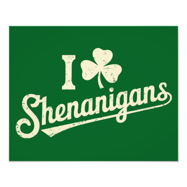 Foto Shamrock Saint Patricks, da Patty Irlandesa Engraç (Frente)