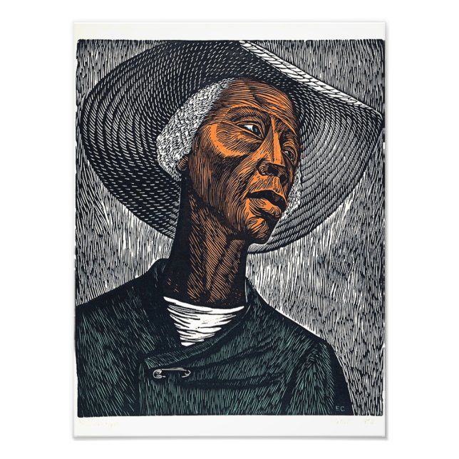 Foto Sharecropper por Elizabeth Catlett (Frente)