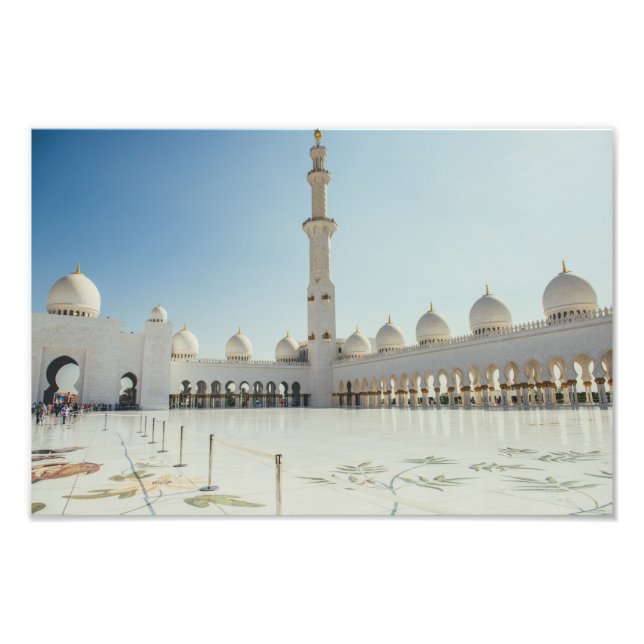 Foto Sheikh Zayed Grande Mesquita, Abu Dhabi (Frente)