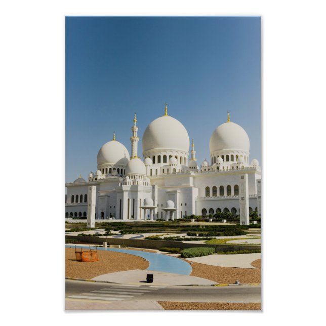 Foto Sheikh Zayed Grande Mesquita, Abu Dhabi (Frente)