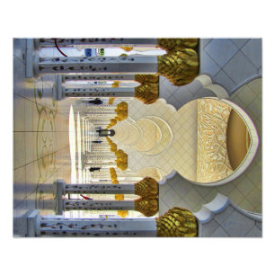 Foto Sheikh Zayed Grande Mesquita Corredor
