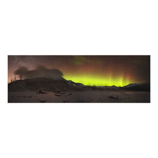 Foto Shimmering Wall Aurora (Frente)