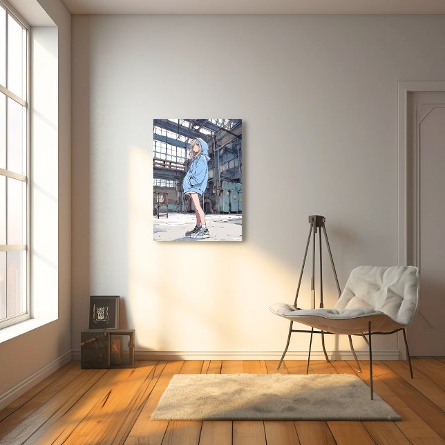 Foto 【SHOP&X限定イラスト】JKポスター｜寿司娘 GenerativeAI (Criador carregado)