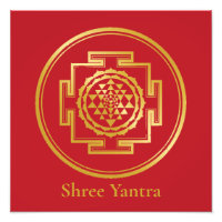 Shree Yantra Auspicous - Símbolo Geométrico Sagrad