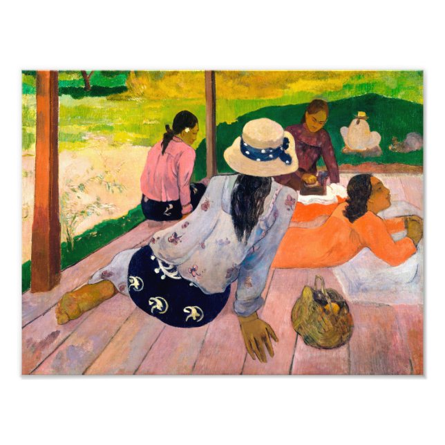 Foto Siesta | Paul Gauguin | (Frente)