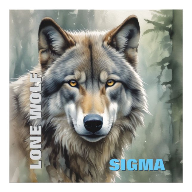 Foto Sigma Male Lone Wolf (Frente)