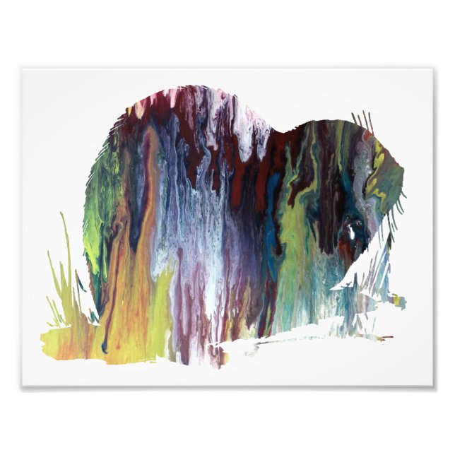 Foto silhueta abstrato (Frente)