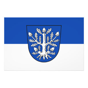 Foto Símbolo da cidade bandeira Offenbach Main Alemanha