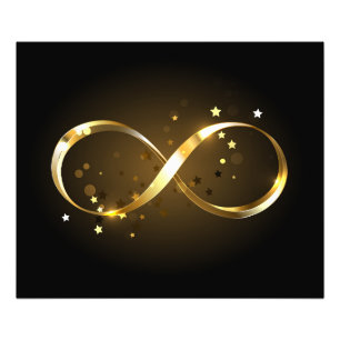 Foto Símbolo Infinity do ouro