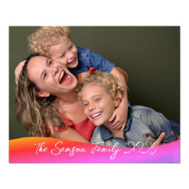 Foto Simple 1 Photo Full Coverage - Script Text Overlay