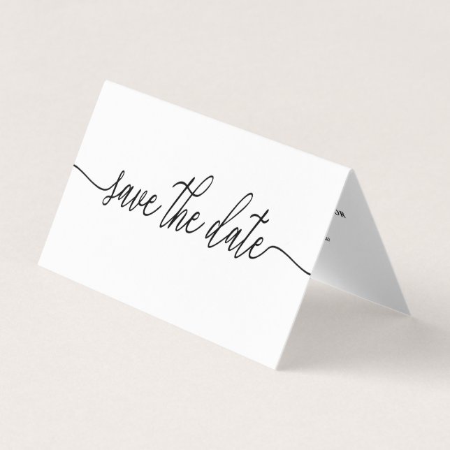 Foto Simples De Script Para Salvar O Cartão Data (Frente)