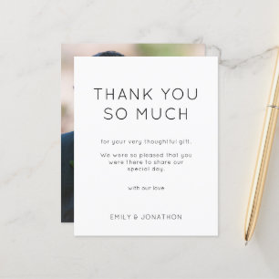 Foto Simples Do Orçamento Branca Preta Obrigado