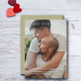 Foto Simples Salvar A Data Casamento