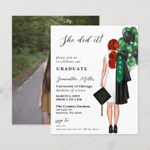 Foto Simples Verde De Orçamento Que Ela Fez Gradua