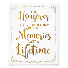 Foto sinal da festa de ressaca, vintage, sinal de casam