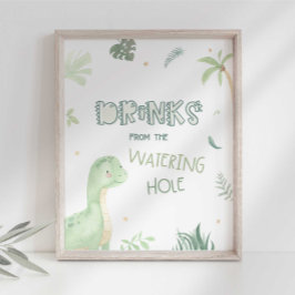 Foto Sinal de Aniversário de Dinossauro