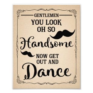 FOTO SINAL DO BANHEIRO DO ESTILO DE VINATGE PARA HOMENS