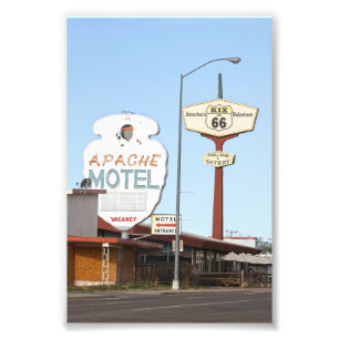 Foto Sinal do motel de Apache, Tucumcari, New mexico