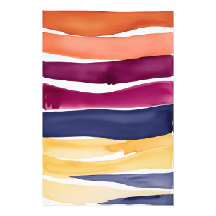 Foto Sinfonia Serene Ocean: inspirada em Abstrato Wave